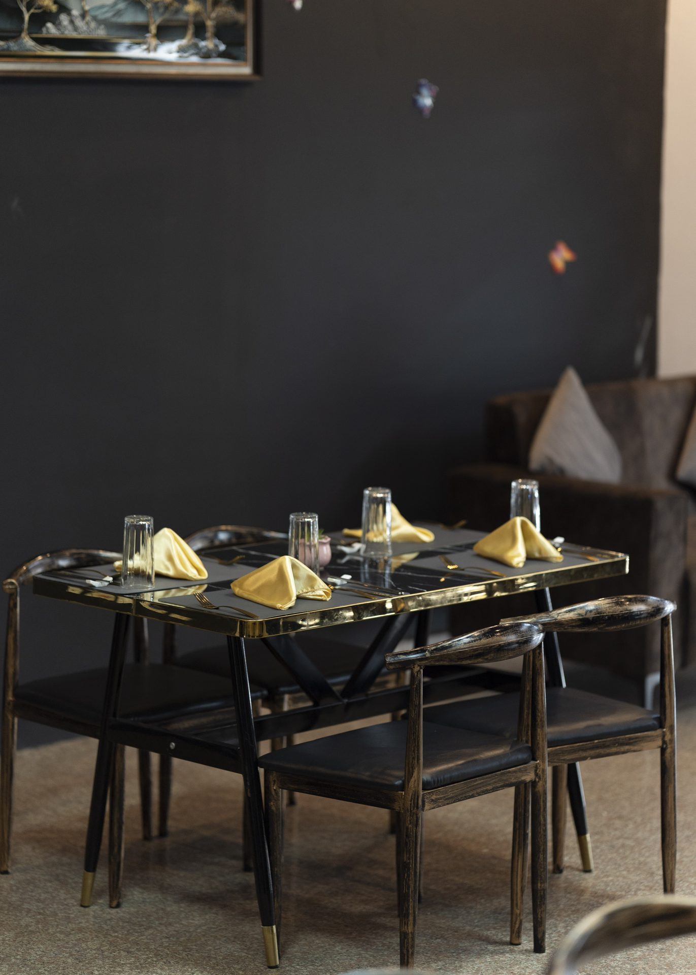 Sushi King dining room in Tema